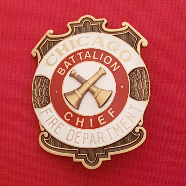 Chicago Fire Department Badge - Chief