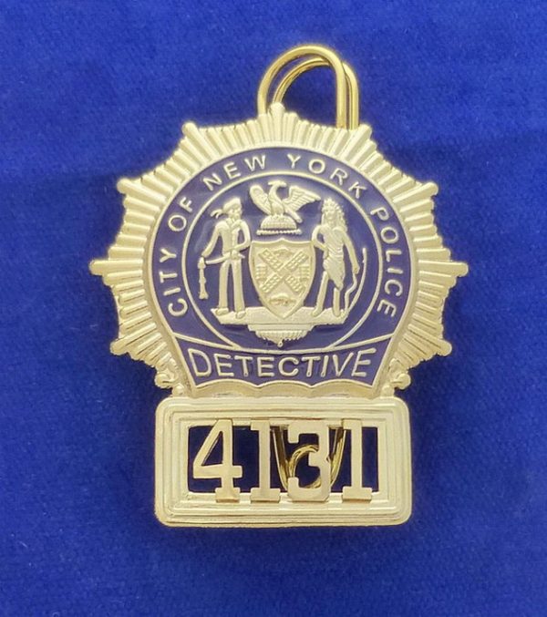 N.Y.P.D. Detective Badge New York City