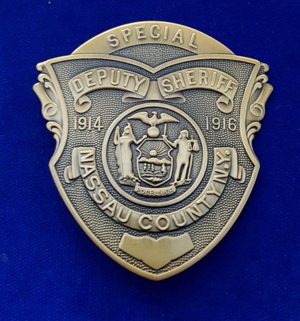 Nassau County Badge State New York