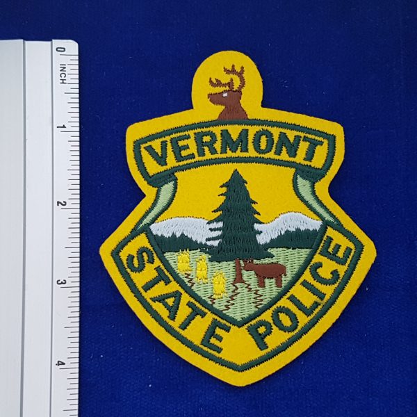 Vermont State Police Patch