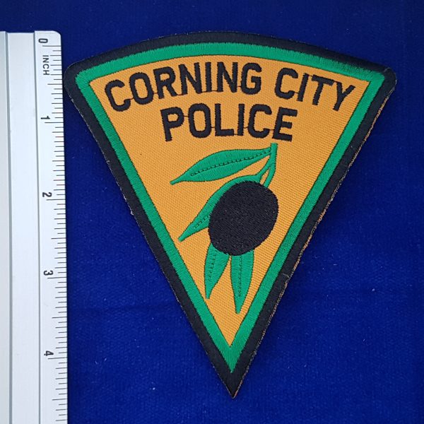 Corning City Police Patch - State New York