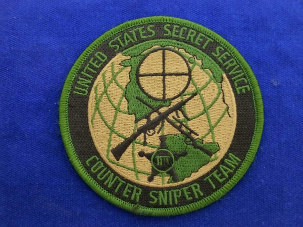 Secret Service Counter Sniper Police Patch USSS